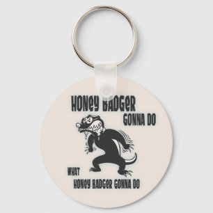 Honey Badger Sleutelhanger