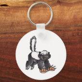 Honey Badger Sleutelhanger (Voorkant)