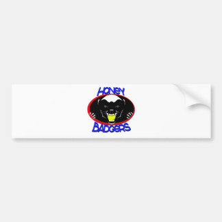 Honey Badger Softball Bumpersticker