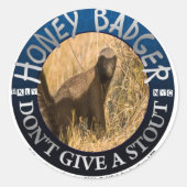 Honey Badger stickers (Voorkant)