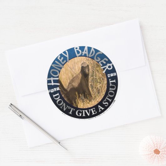 Honey Badger stickers (Envelop)