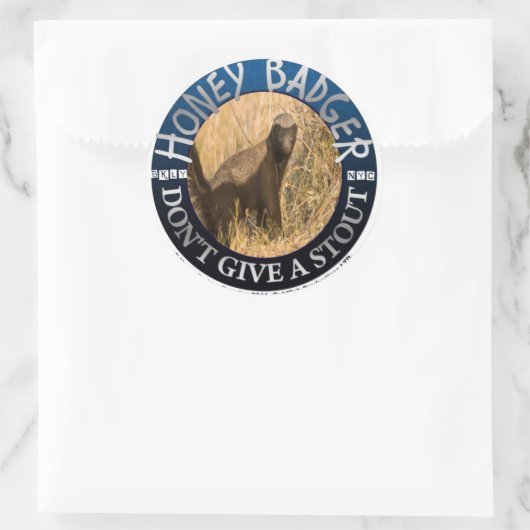 Honey Badger stickers (Tas)
