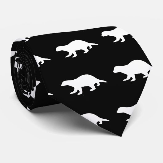 Honey Badger Stropdas (Opgerold)