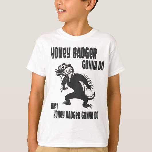 Honey Badger T-shirt (Voorkant)