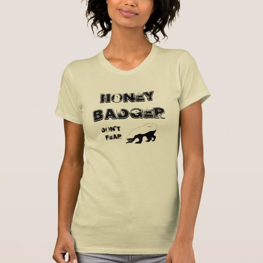 Honey Badger T-shirt (Voorkant)