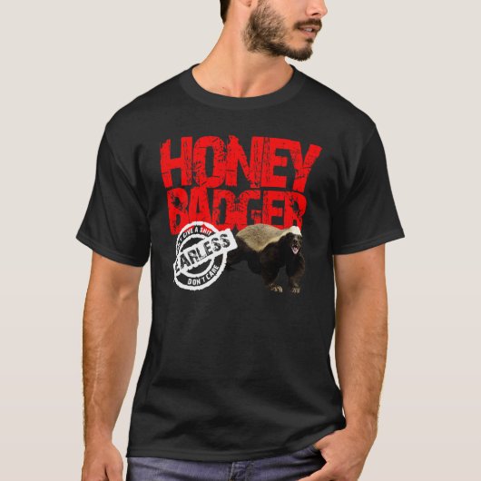 Honey Badger T-shirt (Voorkant)