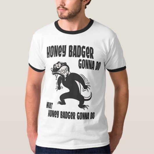 Honey Badger T-shirt (Voorkant)