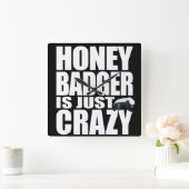 Honey Badger Wall klok (Huis)