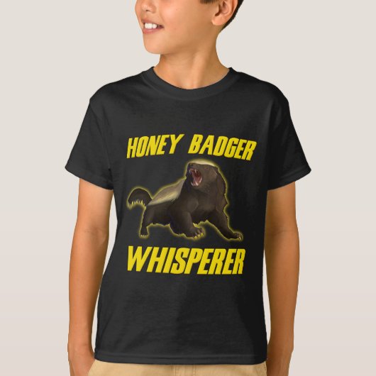 Honey Badger Whisperer T-shirt (Voorkant)