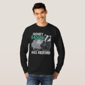 Honey Badger  Wildlife Animal Ratel  2 T-shirt (Voorkant volledig)