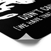 Honey Badgers Don't Care S  Poster (Hoek)