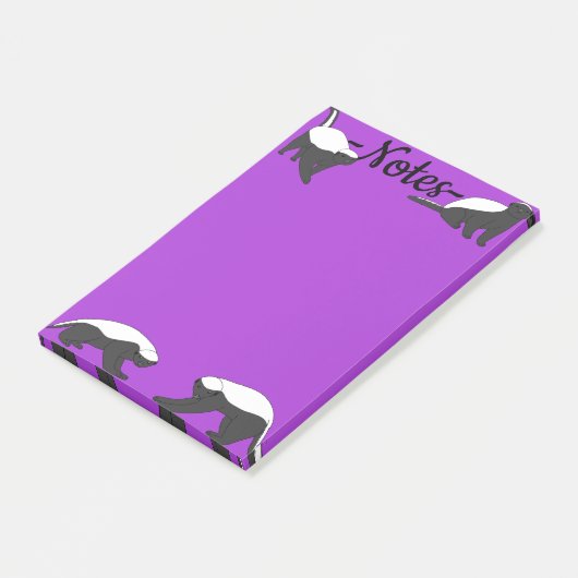 Honey Badgers Post-it® Notes (Schuin)