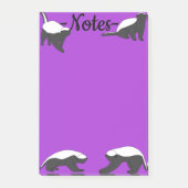 Honey Badgers Post-it® Notes (Voorkant)
