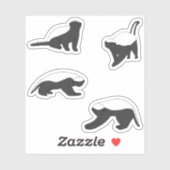 Honey Badgers Sticker (Vel)