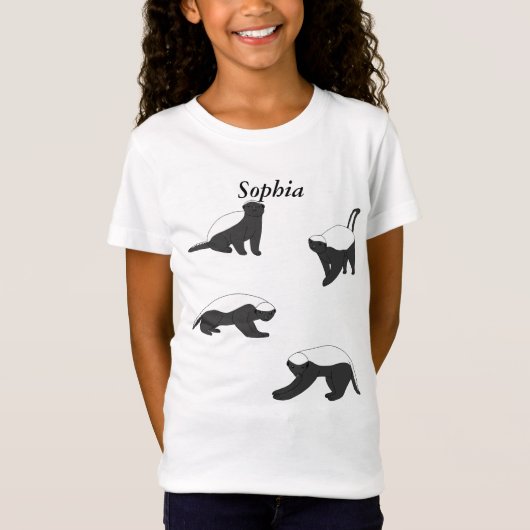Honey Badgers T-shirt (Voorkant)