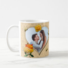 Honey Be Mine Roos Love Heart Valentijnsdag Gift Koffiemok