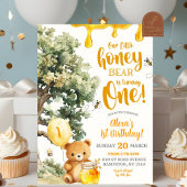 Honey Bear wordt één verjaardag Kaart