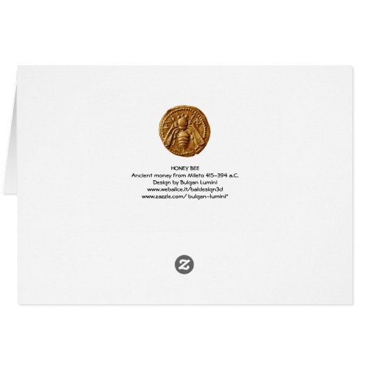 HONEY BEE (Achterkant Horizontaal)