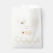 Honey Bee 1e verjaardag Bedankzakje (Voorkant)