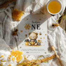 Honey Bee 1e Verjaardag Beer Verjaardag Party