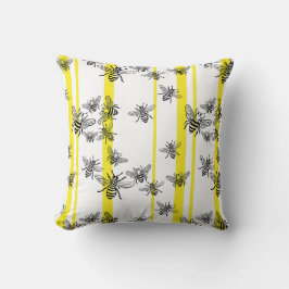 Honey Bee Baby Blanket Kussen