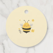 Honey Bee Baby Showe Bedankjes Labels (Achterkant)