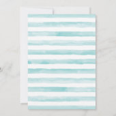 Honey Bee Baby shower Boy Invitation Kaart (Achterkant)