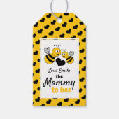 Honey Bee, Baby shower dank je wel Cadeaulabel (Voorkant)