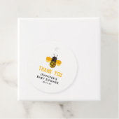 Honey Bee Baby shower Dank u Favor Bedankjes Labels (In situ)