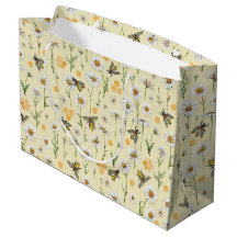 Honey Bee Baby shower Gift Bag | hommelpatroon