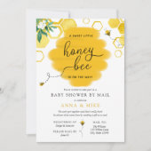 Honey Bee Baby shower per post Kaart (Voorkant)