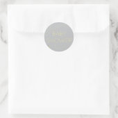 Honey Bee Baby shower Sticker (Tas)