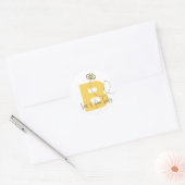 Honey Bee Baby shower Stickers (Envelop)