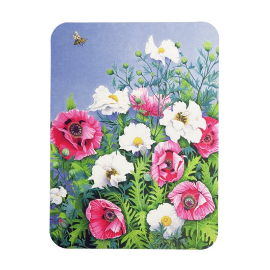 Honey Bee Bee Magneet (Verticaal)