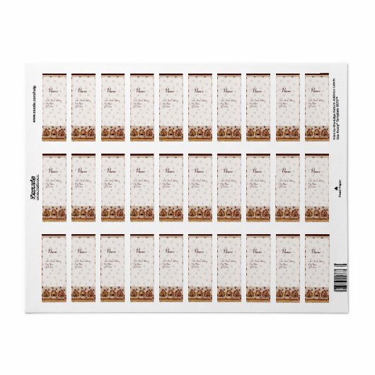 HONEY BEE ,BEEKEEPER APIARIST ETIKET (Full Sheet)