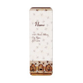 HONEY BEE ,BEEKEEPER APIARIST ETIKET (Voorkant)