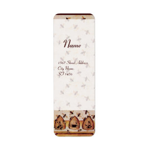 HONEY BEE ,BEEKEEPER APIARIST ETIKET