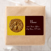 HONEY BEE ,BEEKEEPER APIARIST ETIKET (Insitu)