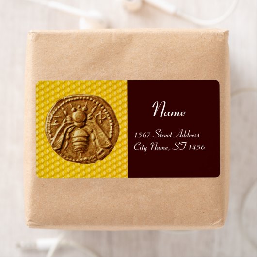 HONEY BEE ,BEEKEEPER APIARIST ETIKET (Insitu)