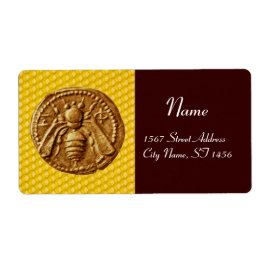 HONEY BEE ,BEEKEEPER APIARIST ETIKET