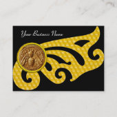 HONEY BEE ,BEEKEEPER APIARIST MONOGRAM VISITEKAARTJE (Achterkant)