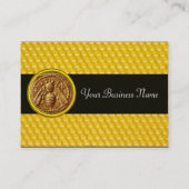 HONEY BEE ,BEEKEEPER APIARIST MONOGRAM VISITEKAARTJE (Achterkant)