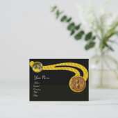 HONEY BEE ,BEEKEEPER APIARIST MONOGRAM VISITEKAARTJE (Staand voorkant)