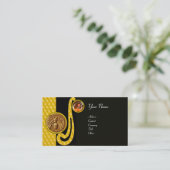 HONEY BEE ,BEEKEEPER APIARIST MONOGRAM VISITEKAARTJE (Staand voorkant)