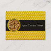 HONEY BEE ,BEEKEEPER APIARIST MONOGRAM VISITEKAARTJE (Achterkant)