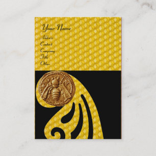 HONEY BEE ,BEEKEEPER APIARIST VISITEKAARTJE