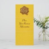 HONEY BEE, BEEKEEPER APIRIST BROWN WAX SEAL (Staand voorkant)