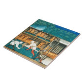 HONEY BEE / BEEKEEPER BEEKEEPING MONOGRAM TEGELTJE (Zijkant)