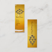 HONEY BEE, BEEKEEPER/bijenteelt Mini Visitekaartje (Voorkant / Achterkant)