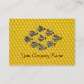 HONEY BEE, BEEKEEPER/bijenteelt Visitekaartje (Achterkant)